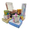 Cajas de Color Personalizadas Soportan Impresión de Lotes Pequeños de Patrones de Logo para Productos Electrónicos y Digitales, Incluyendo Cajas de Avión, Cajas Sorpresa, Cajas de Tarjetas y Cajas de Cartón Corrugado
