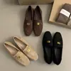 Mocasines para Commuting Primavera y Otoño para Mujer Estilo Elegante 2026 Suela Plana Nuevo Estilo Mocasines de Conducir Zapatos sin Cordones Casuales