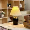 Lámpara de Escritorio DIY Moderna Color Crema para Dormitorio Forma de Pera Nueva Ajustable 2024 Lámpara de Ambiente Regalo para Niñas