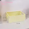 Caja de almacenamiento de cocina plegable, multifuncional, portátil, disponible en varios colores, para organizar bocadillos y otros artículos en la encimera