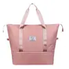 Bolsa de Viaje Expandible Gran Capacidad Se Puede Apilar en el Mango de la Maleta Equipaje de Mano Viaje de Negocios Bolsa de Equipaje Cruzada de Mano Bolsa para Yoga Deportes Fitness
