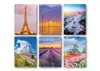 Pintura Decorativa de Papel Kraft Amazon Caliente Papel Tapiz para Sala de Estar Dormitorio Póster de Pared Simple