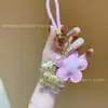 Llavero Colgante de Oro Oro Puro 999, Año del Caballo, Riqueza Instantánea, Amuleto de Buena Suerte para Bolsos y Coches, Regalo para el Festival de Primavera