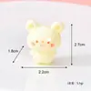 Produto Novo Original: Doze Estrelas do Zodíaco Fofas de Animal de Estimação Figuras de Resina, Bonecas Cartoon Brilhantes, Artesanato de Resina para Desktop Caixa Surpresa