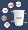 Vasos de Papel Desechables Personalizados con Impresión de Logo para Uso Comercial, Vasos de Papel Publicitarios Hechos a Medida, Vasos Espesos de 9 Onzas para Beber Té y Agua