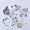Piezas de estampación de hardware de precisión no estándar, piezas elásticas de cobre, hierro, aluminio y acero inoxidable, procesamiento de estampación de hardware de metralla de alta precisión