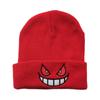 2026 Nuevo Estilo Europeo y Americano Gorro de Punto Bordado de Dibujos Animados Y2K Otoño e Invierno Cálido Gorro de Lana Estilo Callejero Gorro Beanie Venta Caliente Transfronteriza