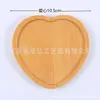 Esmalte Filigrana Cloisonné DIY Bandeja Creativa para Posavasos Bandeja de Té Base de Madera Maciza Neumático Bandeja Hecha a Mano Chasis de Mosaico