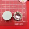 Abalorios Pequeños Estilo Chanel de Mariposa con Letras Electroplateados, Accesorios de Plástico DIY de Flores y Corazones, Pinzas para el Cabello, Decoraciones para Fundas de Teléfono y Pegatinas