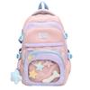 Mochila escolar na Escola Primária e Secundária Fengsen Mochila de Estudante Pacote de Dor Estilo Universitário Coreano Estudante Universitário Mochila para Computador