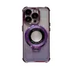Funda protectora para teléfono móvil Apple 16 con cuatro esquinas resistente a caídas y soporte magnético para iPhone 15 Super Airbag 14pro.