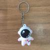 Explosões transfronteiriças astronauta 3D tridimensional chaveiro astronauta chaveiro de silicone menina esboço presente pingente estoque