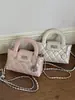Bolso Personalizado de Color Puro Estilo Francés para Mujer 2026 Verano Nuevo Estilo Bolso Cruzado Bolso de Mano a la Moda Bolso Cuadrado Pequeño Casual de Moda