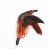 Nuevo columpio de resorte para mascotas con explosión con cascabel pluma palo para gatos ventosa resorte juguete para gatos resorte venta al por mayor