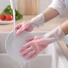Múltiples Guantes de Limpieza Populares de Tiktok, Guantes de Lavar Platos de una Sola Pieza al por Mayor para Mujeres, Tareas Domésticas de Cocina, Venta al por Mayor para el Hogar, Forrados de Felpa