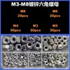 Tuerca Hexagonal Galvanizada Arandela Plana Tapa Decorativa para Tornillo Set de Arandelas y Tuercas de Alta Resistencia Ennegrecidas para el Hogar M3-M20