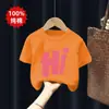 Nueva Ropa Infantil Camiseta de Manga Corta Verano 2026 Estilo Delgado Algodón Puro para Niñas Manga Media Moda Cuello Redondo Top Camiseta de Moda
