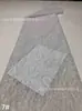 Tela de Malla Bordada con Lentejuelas y Tubos de Perlas Vestido de Novia Vestido de Banquete Encaje Bordado Tela de Moda Tela de Encaje