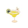WISH venta caliente broche europeo y americano traje fresco de verano jugo de naranja fruta coco grulla vasos fábrica mayoreo