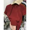 Camiseta Básica de Algodão Puro Manga Curta Amarelo Claro Simples com Ombro Normal para Mulheres Verão Slim Fit Elástica Valoriza a Silhueta Cor Sólida Gola Redonda