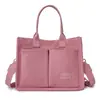 Bolsa de Lona Nova Transfronteiriça para Mulheres Grande Capacidade Multibolsos Bolsa de Ombro Bolsa para Mulheres Aparência Sofisticada Bolsa Transversal Japonesa