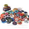 Fabricantes de origem feitos sob medida uma variedade de tamanhos moedas de cerâmica redondas quadradas com chip moedas de cerâmica Texas Poker feitas sob medida