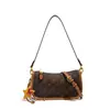 Guti Kou Bolsa de Almohada de Textura de Alta Calidad Nueva Moda Lujo Ligero Retro Bolso Hobo Bolso Cruzado Casual Bolso de Hombro Único Bolso de Axila