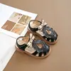 Sandalias para Niñas 2026 Verano Nuevo Estilo Sandalias Cerradas de Princesa para Niños Zapatos de Verano para Bebés Suela Suave Zapatos de Playa