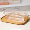 Caja para Pastel Caja de Empaque Pequeña Tiramisú Mousse Postre Empaque Desechable Cuadrado de Mil Capas Popular Frasco Transparente