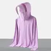 Roupa de Proteção Solar Personalizada Semelhante ao Modelo Usado pela [Nome da Marca] para Homens e Mulheres, Jaqueta Leve de Verão com Capuz para Equipe/Empresa para Homens e Mulheres com Logotipo Impresso