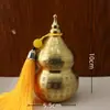 Garrafa Cabaça Bai Fu, Cabaça de Latão, Artesanato de Metal para Mesa Doméstica de Latão, Decoração de Escritório e Sala de Estar, Atacado