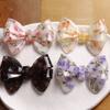Nuevos accesorios acrílicos con lazo floral de verano, accesorios de bricolaje, horquillas, accesorios para el cabello, fundas de teléfono para mujer, venta al por mayor