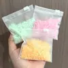 Bolsa pequeña de almacenamiento para cuentas, bolsa pequeña para porcionar, almacenamiento de producto terminado, bolsa sellable auto-sellante, bolsa organizadora, bolsa esmerilada impermeable y a prueba de polvo