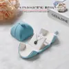Caja de Anillo de Terciopelo de Doble Apertura para Joyería Caja para Collar Caja para Joyería Caja de Embalaje Caja de Regalo para Aretes Pulsera Venta al por Mayor Caja para Perlas