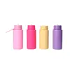 ¡Guau, una botella de agua de acero inoxidable con aislamiento al vacío, portátil, de diseño personalizado y color dopamina, con pajilla, perfecta para el deporte y el uso diario!