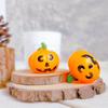 Vendas Diretas de Fábrica Decorações de Mesa de Abóbora Pequena de Plástico Soprado Halloween Brinquedo DIY Acessórios em Vários Estilos