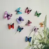 Fabricantes de fuentes de joyería Namei mariposa de simulación d mariposa de tela de color tridimensional accesorios de joyería DIY