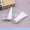Tubo Exprimible Blanco con Tapa Flip Top de 20 ml Tubo para Limpiador Facial Botella Tubo para Crema de Manos Tubo Cosmético de 20 g