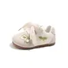 Nova coleção de primavera e outono de tênis estilo coreano para meninas: elegante e versátil, com sola macia, design antiderrapante, adequado para uso casual, corrida e aprender a andar