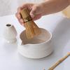 Juego de Té Matcha Estilo Ins Japonés Set de 7 Piezas con Batidor de Té Caja de Regalo de Cerámica Tazón de Matcha Transfronterizo con Pico