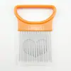 Agulha de Cebola de Aço Inoxidável 304, Agulha Amaciadora de Carne, Suporte para Agulhas de Batata e Cebola, Ferramenta de Cozinha para Fatiar Frutas e Legumes