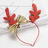 Venda Direta de Fábrica Pó Dourado Laço Espalhado Cabeça de Galhada Grande Estilo Coreano Menina Headband para Vestido de Festa Spot Atacado