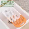 Cesta de drenaje retráctil ajustable para fregaderos, lavabos y lavavajillas, adecuada para lavar frutas y verduras, estante de almacenamiento de cocina