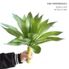 Suculenta Verde de Agave Simulada en Maceta Planta Verde Bonsái Decoraciones de Escritorio Adornos Tienda en Casa Ventana Paisajismo Plantas en Maceta