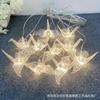 Nuevos accesorios de boda, candelabro luminoso transparente con forma de pájaro auspicioso, luces decorativas para escenario de boda, venta al por mayor
