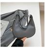 Bolso Crescent Pequeño de Mano 2025 Primavera y Verano Nuevo Bolso de Mujer Bolso Crescent Estilo Occidental Sencillo Casual Bolso Cruzado