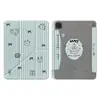 Capa Rosa de Bolinhas do Rilakkuma em Formato Y com 70% de Desconto, adequada para iPad 11, Air 7/6, novo iPad 10 com Suporte para Caneta