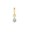 Jennie jinzhini mesmo estilo gota de água brincos de zircão mulheres luz de luxo high-end design requintado cheio de diamantes brincos