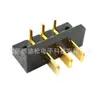 Base de carregamento de bateria de alta corrente com placa pesada conector de bateria de robô aspirador assento macho série B09M-R10-C