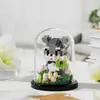 Compatible con Cubierta Antipolvo para Bloques de Construcción Lego, Macetas, Flores de Hibisco, Juguetes de Ensamblaje para Niños, Venta al por Mayor Transfronteriza para el Día de San Valentín
